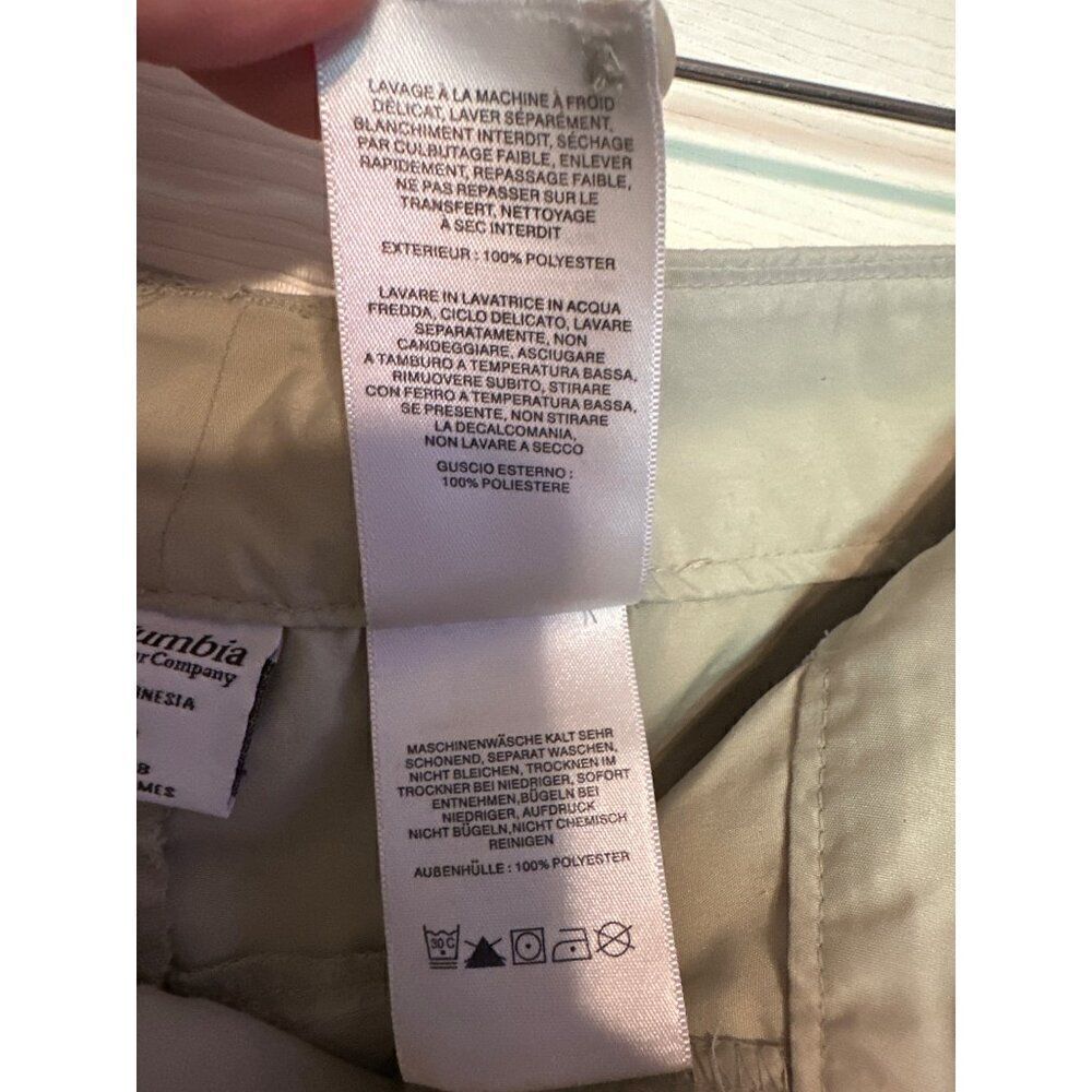 Columbia Omni-Shade Tan‎ Capri Pants Size 10 - Picture 13 of 14